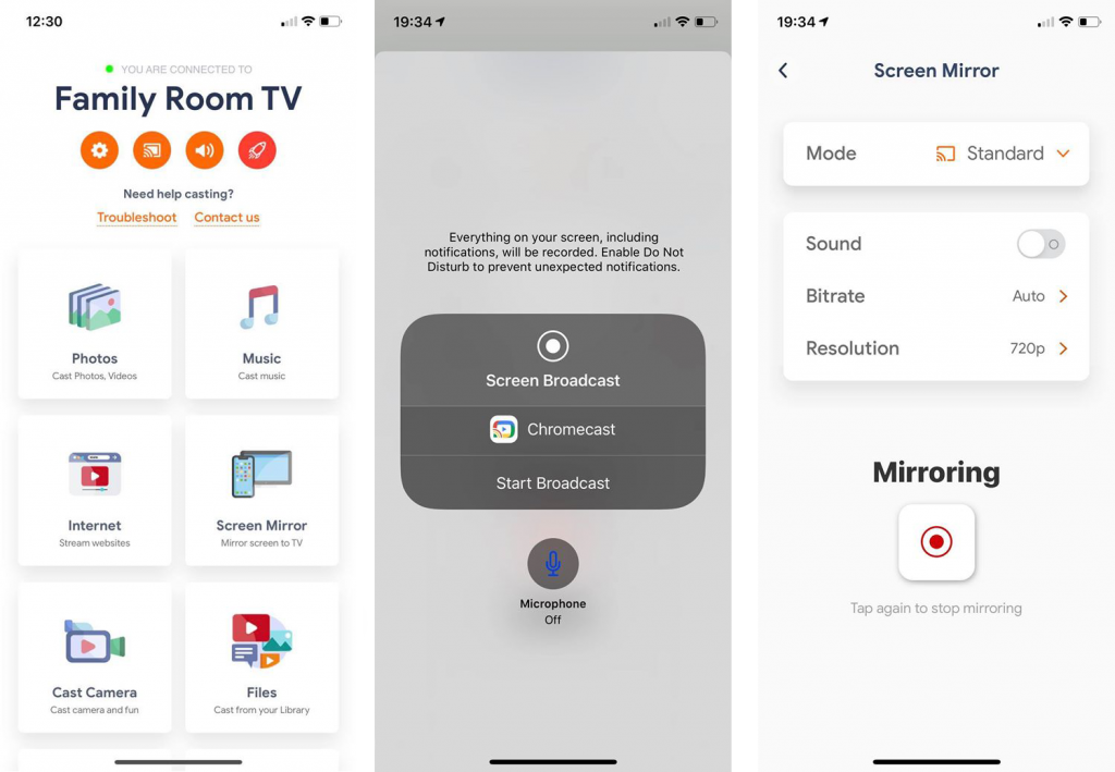 Mirror Iphone To Chromecast With This, Can You Screen Mirror Apple To Chromecast